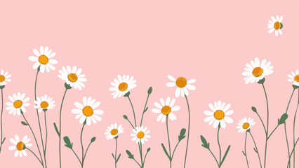spring flowers background