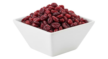 Isolated Cranberries