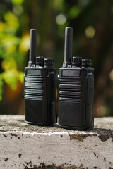 Compact and small two way radio
