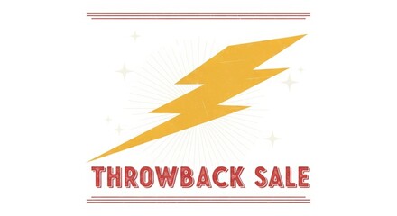 Flash Sale Neon Banner Design – Colorful Promotional Poster with Lightning Effect