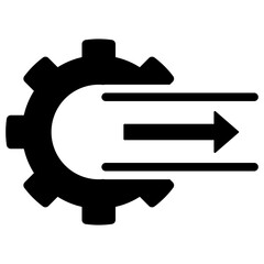 Output Glyph Icon