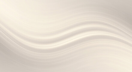 Obraz premium Abstract beige background with soft waves and blurred lines creating a smooth texture effect