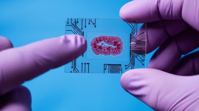 Bio-Circuitry: Examining Tissue Sample on Microchip