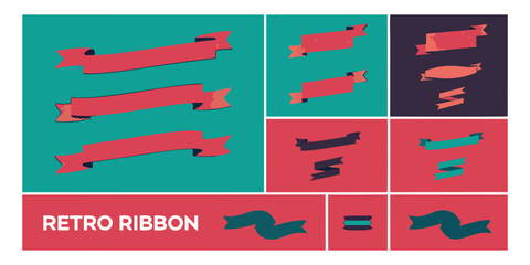 Element design collection for label and logo. Design elements. Vector Illustration