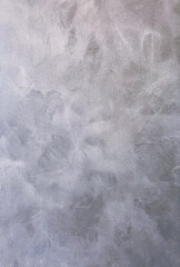 Naklejka premium Textured gray concrete wall background with subtle variations in tone and depth, ideal for design projects, presentations, and artistic applications showcasing modern aesthetics copy space