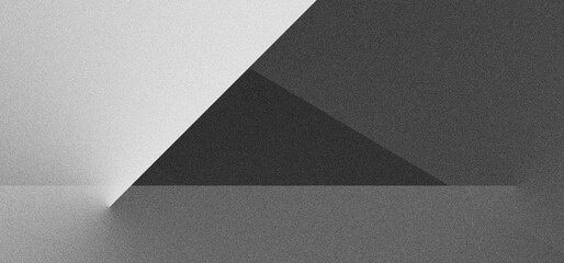 Black white grainy background, monochrome gray noisy texture dark grunge banner, header poster cover backdrop design	
