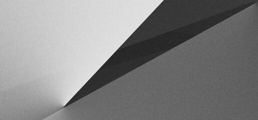 Black white grainy background, monochrome gray noisy texture dark grunge banner, header poster cover backdrop design	
