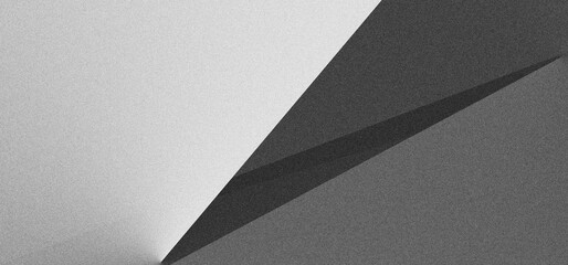 Black white grainy background, monochrome gray noisy texture dark grunge banner, header poster cover backdrop design	
