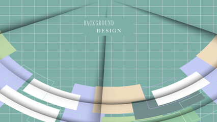 Gradient dynamic lines grid background