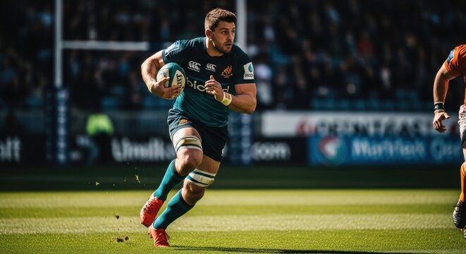 Rugby player in action (1) - Powered by Adobe