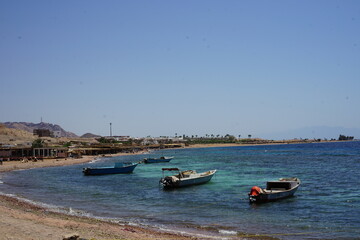 fishing boats in the harbor