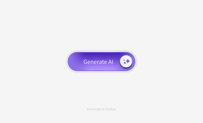 Smart AI Button for Digital Interfaces — innovative button with generative design elements. Perfectly suited for modern applications, web projects and digital products.