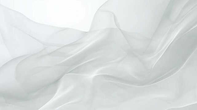 Flowing transparent multilayer cloth background