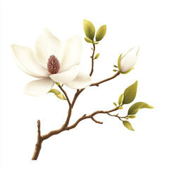 Fototapeta premium a magnolia branch