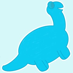 blue brontosaurus 8292 © Debho