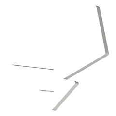 3d rendered illustration of a speech bubble