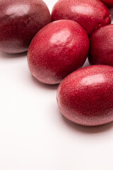 Passion fruit with white background