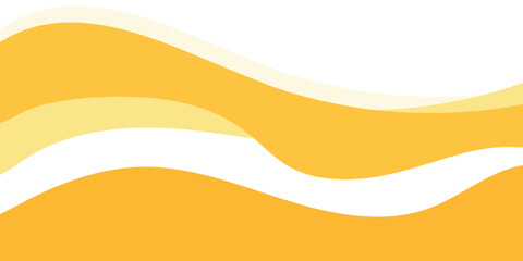 Abstract Yellow Wave Background Design. vector EPS 10
