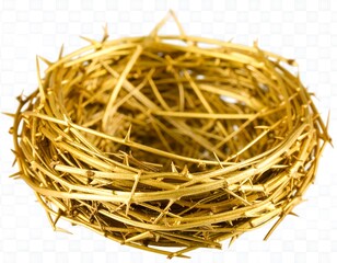 Golden thorny nest