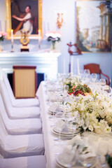 wedding table setting
