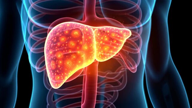 liver scan, hepatic imaging, organ health. Medical imaging. Hepatocytes regenerate after damage. Gallbladder stores essential bile. Hepatic portal vein supports metabolism.