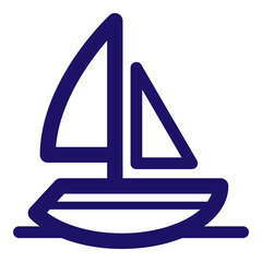 Vector media icon set in clean and modern style