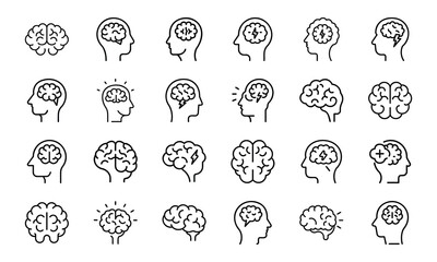 Medical Healthcare Line Icons Bundle Hospital Equipment, Doctor Tools, Patient Care, Emergency Services, Surgery, Pharmacy, First Aid, and Medicine Vector Pack