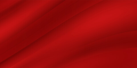 Abstract red gradient background, light and shadow on the backdrop with dimensions, hot tone wall with intense color, horizontal wallpaper.