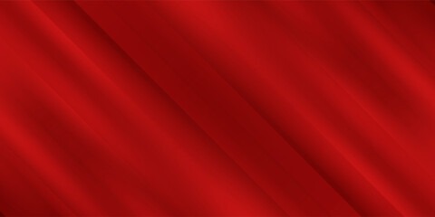 Abstract red gradient background, light and shadow on the backdrop with dimensions, hot tone wall with intense color, horizontal wallpaper.