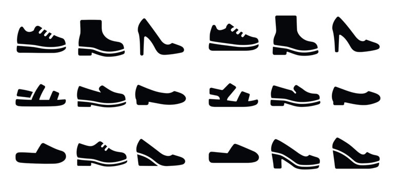 Footwear Icon Collection