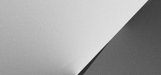 Black white grainy background, monochrome gray noisy texture dark grunge banner, header poster cover backdrop design	
