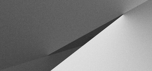 Black white grainy background, monochrome gray noisy texture dark grunge banner, header poster cover backdrop design	
