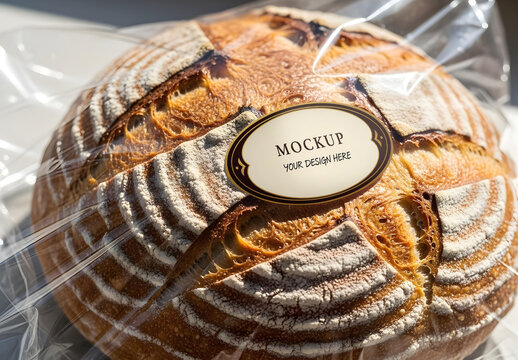 Bread Label Mockup
