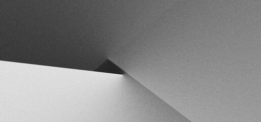 Black white grainy background, monochrome gray noisy texture dark grunge banner, header poster cover backdrop design	

