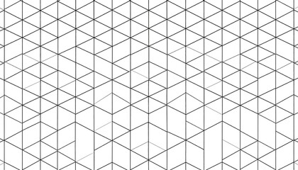 Geometric pattern of interlocking lines (1)