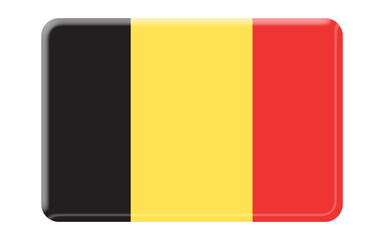 Fototapeta premium 3D Belgium Flag | Belgium Flag Symbol
