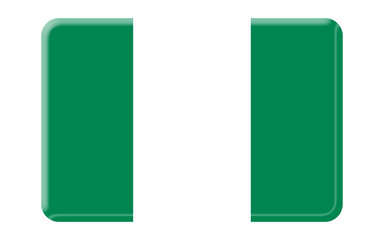 Flag of Federal Republic of Nigeria | 3D Nigeria Flag