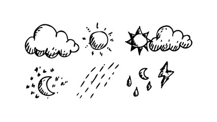 A single white line on a black background