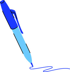 Blue Pen