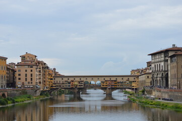 Obraz premium ponte vecchio florence italy