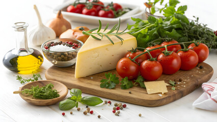 feta cheese with tomatoes