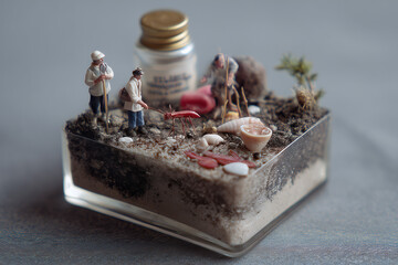 tiny world small scale