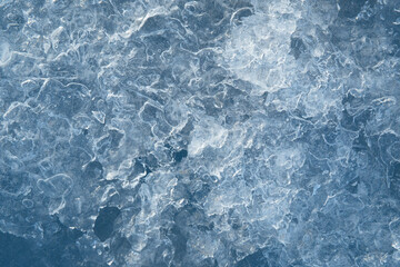 blue ice texture background