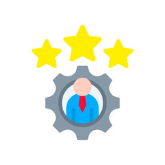 Experience flat icon