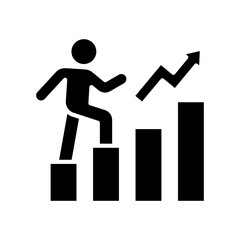 Advancement glyph icon