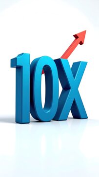 10x growth graphic