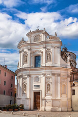 Fototapeta premium Church of St. Maurice, Mantua, Italy