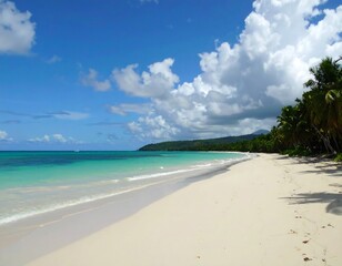 Pristine beach paradise