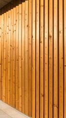 Fototapeta premium Wooden wall cladding