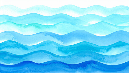 Fototapeta premium The image shows a series of horizontal, undulating lines that mimic ocean waves